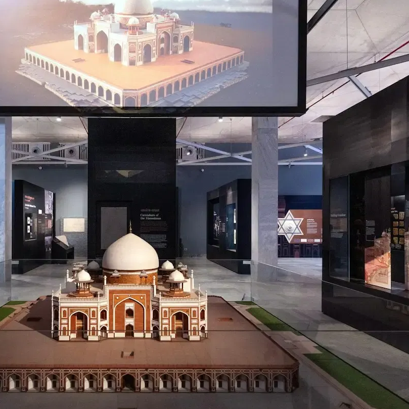 Located at the entrance of the UNESCO-listed Humayun’s Tomb, the Aga Khan Trust’s Interpretation Centre offers interactive exhibits, restored artefacts, and multimedia displays, bringing the site’s rich history and conservation to life.