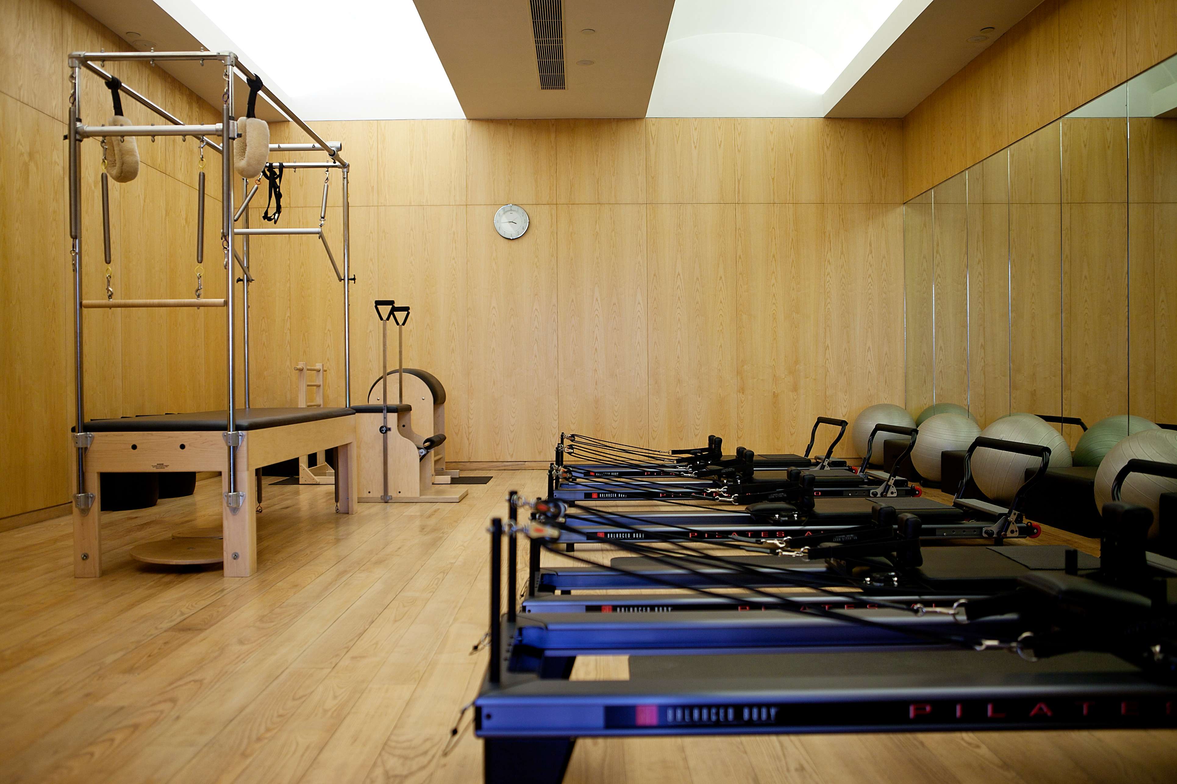 Led by certified instructors, our Pilates studio offers one-on-one or group Allegro Pilates classes on reformers or mat. Open daily, by appointment only.
